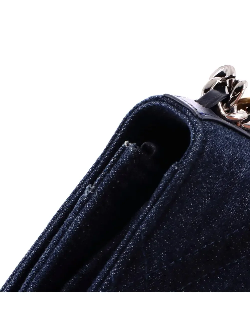 Chanel 19 Wallet On Chain Quilted Denim #292095C37B